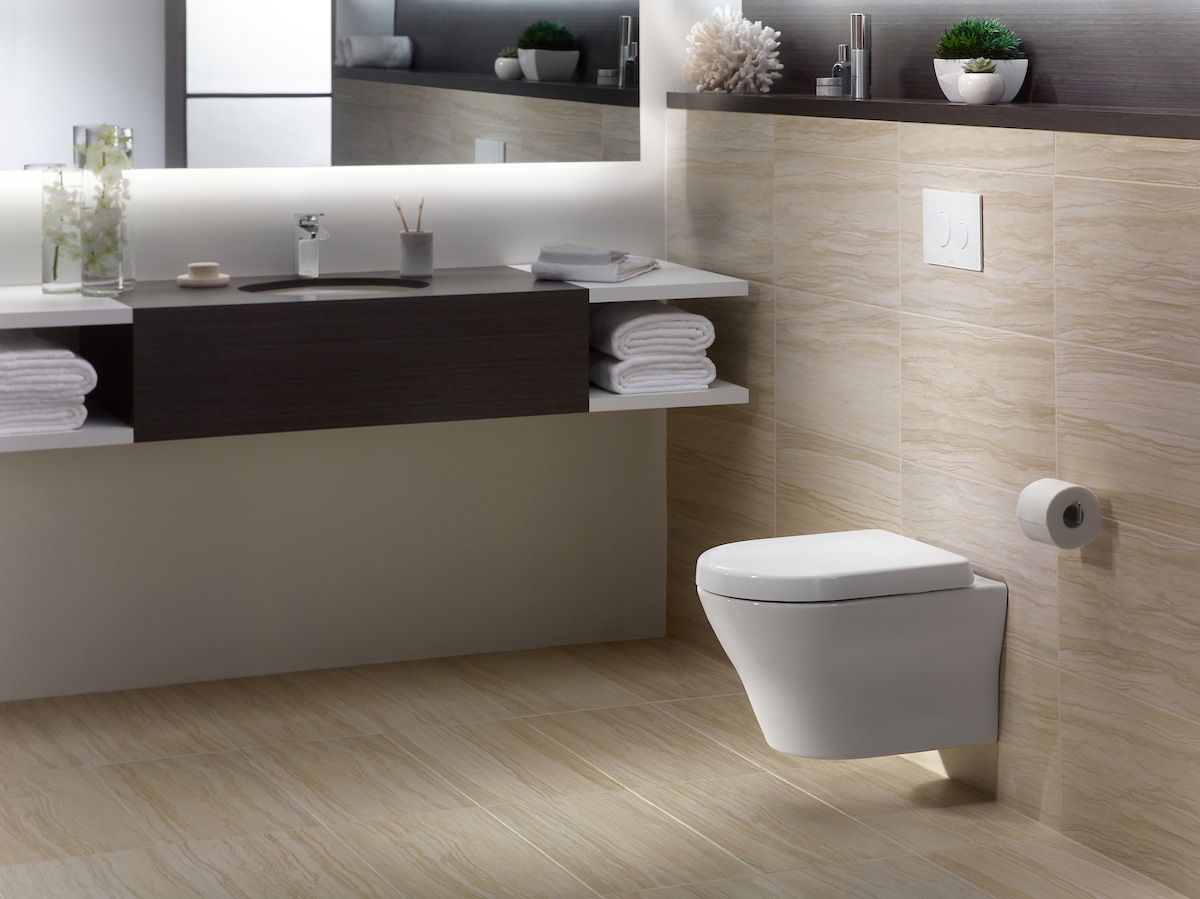 Distancia entre inodoro y bidet: normativa, recomendaciones y soluciones